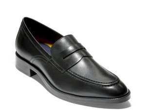 コールハーン メンズ スリッポン・ローファー シューズ Hawthorne Penny Loafer Black