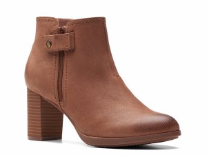 クラークス レディース ブーツ・レインブーツ シューズ Bayla Glow Bootie Taupe