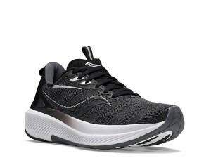 サッカニー レディース スニーカー シューズ Echelon 9 Running Shoe - Women's Black