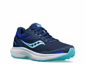 サッカニー レディース スニーカー シューズ Cohesion 16 Running Shoe - Women's Navy