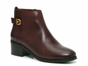 コールハーン レディース ブーツ・レインブーツ シューズ Hollis Bootie Dark Brown