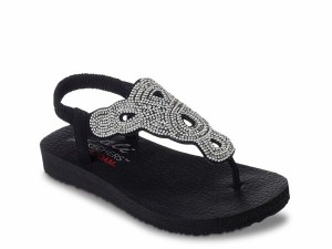 スケッチャーズ レディース サンダル シューズ Cali Meditation Pearl Perfection Sandal Black