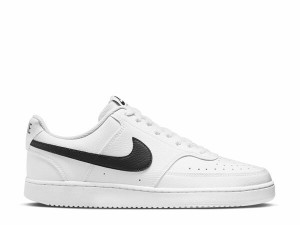 ナイキ メンズ スニーカー シューズ Court Vision Low Next Nature Sneaker - Men's White/Black