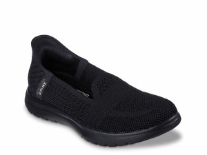 スケッチャーズ レディース スリッポン・ローファー シューズ Slip-Ins On the Go Flex Serene Slip-On Black