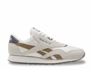 リーボック メンズ スニーカー シューズ Classic Nylon Sneaker - Men's Off White