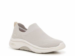 スケッチャーズ レディース スニーカー シューズ Go Walk Arch Fit 2.0 Paityn Slip-On Sneaker - Women's Taupe