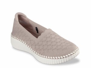 スケッチャーズ レディース スリッポン・ローファー シューズ Wilshire Blvd Slip-On Taupe