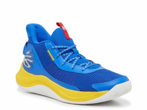 アンダーアーマー メンズ スニーカー シューズ Curry Training Shoe - Men's Royal Blue/Yellow