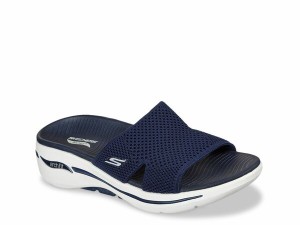 スケッチャーズ レディース サンダル シューズ GO Walk Arch Fit Worthy Sandal Navy