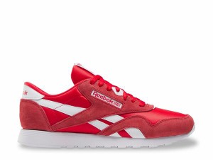 リーボック メンズ スニーカー シューズ Classic Nylon Sneaker - Men's Red