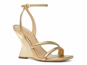 マイケルコース レディース サンダル シューズ Nadina Wedge Sandal Gold