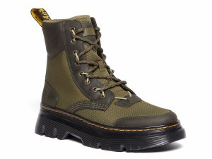 ドクターマーチン メンズ ブーツ・レインブーツ シューズ Tarik Waxed Boot Olive Green