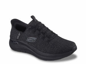 スケッチャーズ メンズ スニーカー シューズ Slip-ins Arch Fit 2.0 Look Ahead Slip-On Sneaker - Men's Black