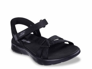 スケッチャーズ レディース サンダル シューズ Hands Free Slip-Ins: Go Walk Flex SD Illuminate Sport Sandal Black