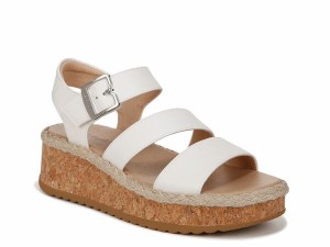 ドクター・ショール レディース サンダル シューズ Ellie Wedge Sandal White