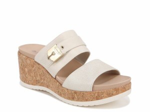 ドクター・ショール レディース サンダル シューズ Cali Vibe Wedge Sandal Off White