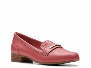 クラークス レディース スリッポン・ローファー シューズ Juliet Aster Loafer Medium Pink