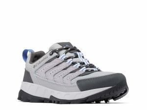 コロンビア レディース ブーツ・レインブーツ シューズ Strata Hiking Shoe - Women's Steam Light Grey