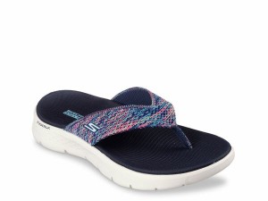 スケッチャーズ レディース サンダル シューズ GO WALKR Flex Invoke Sandal Navy