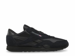 リーボック メンズ スニーカー シューズ Classic Nylon Sneaker - Men's Black