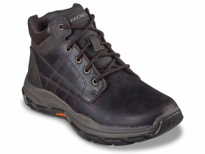 スケッチャーズ メンズ ブーツ・レインブーツ シューズ Relaxed Fit Respected Kordell Boot Dark Brown