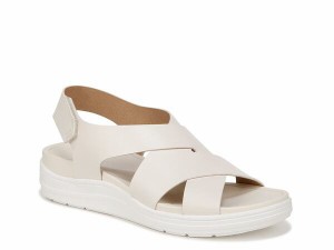 ドクター・ショール レディース サンダル シューズ Time Off Sea Wedge Sandal Off White