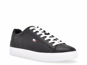 トミー ヒルフィガー メンズ スニーカー シューズ Brecon Sneaker Black/White