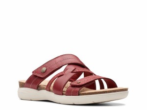 クラークス レディース サンダル シューズ April Willow Sandal Red