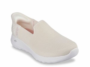 スケッチャーズ レディース スリッポン・ローファー シューズ Hands-Free Slip-InsR GO WALK Joy Vela Slip-On Off White