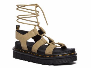 ドクターマーチン レディース サンダル シューズ Nartilla Wedge Sandal - Women's Light Brown