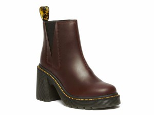 ドクターマーチン レディース ブーツ・レインブーツ シューズ Spence Bootie - Women's Dark Brown