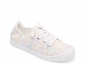 ロキシー レディース スニーカー シューズ Bayshore Plus Sneaker White Floral Print Textile