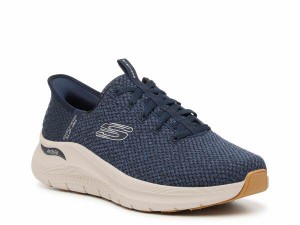 スケッチャーズ メンズ スニーカー シューズ Hands Free Slip-Ins Arch Fit 2.0 Look Ahead Sneaker - Men's Navy