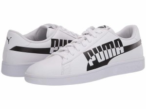 プーマ メンズ スニーカー シューズ Smash V2 Max White/Puma Black