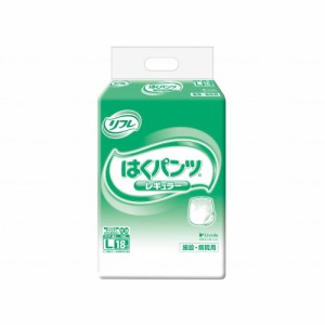 リブドゥ リフレ はくパンツ レギュラー 18枚×6袋 L 業務用 ケース販売 16981