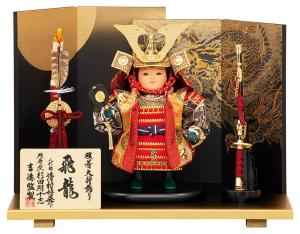 桃秀の五月人形「子供武者」