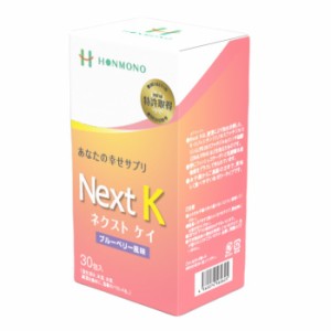 リニューアル Next K 核酸入り生ゼリー ブルーベリー風味 30包入 本物研究所 K・リゾレシチン含有食品 ネクストケイ