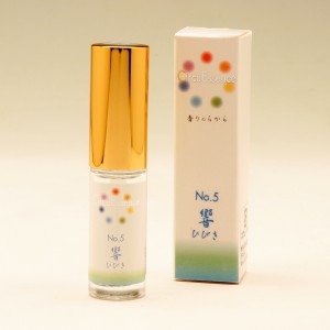 サーキュエッセンスNO.5 響 ひびき 5ml　表現力アップ　機能性香水　 香りのイメージはゼラニウムオイル、オスマンテュス(金木犀)、カリ