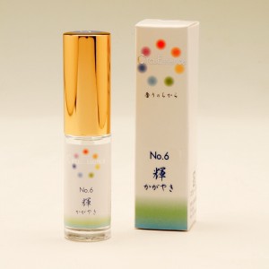 サーキュエッセンスNO.6 輝 かがやき 5ml　直感力アップ　機能性香水　 香りのイメージはサンダルウッド(白檀)、ラベンダー、イランイラ