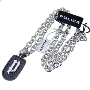 POLICE(ポリス)   ネックレスプレート 22409PSB02 ポリス  ネックレス POLICE【SS】