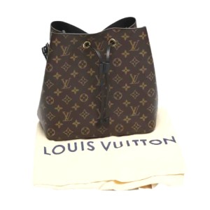 ショルダーバッグ モノグラム ネオノエM44020 ルイヴィトン ノワール ショルダーバッグ LOUIS LV【SS】【中古】