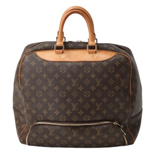 スポーツバッグ モノグラム エヴァジオンM41443 ルイヴィトン ブラウン ボストンバッグ LOUIS LV【SS】【中古】