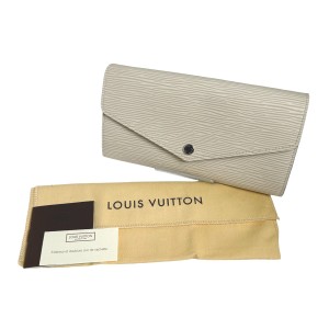 長財布 エピ ポルトフォイユ・サラM6057J ルイヴィトン ホワイト 長財布 LOUIS VUITTO LV【SS】【中古】