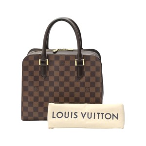 ハンドバッグ ダミエ トリアナN51155 ルイヴィトン ブラウン ハンドバッグ LOUIS VUITT LV【SS】【中古】