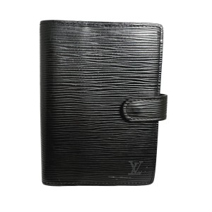 システム手帳カバー エピ アジェンダPMR20052 ルイヴィトン ブラック 手帳カバー LOUIS V LV【SS】【中古】