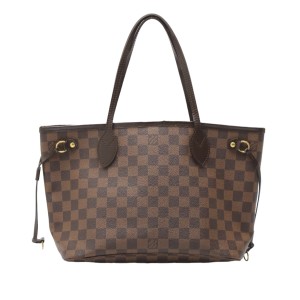 ハンドバッグ ダミエ ネヴァーフルPMN51109 ルイヴィトン ブラウン ハンドバッグ LOUIS V LV【SS】【中古】