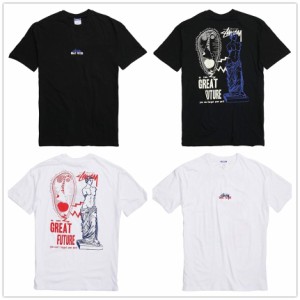 (ステューシー) STUSSY GREAT FUTURE SS TEE メンズ 半袖 Tシャツ ストック ロゴ stussy トップス コットンメンズ [並行輸入品]