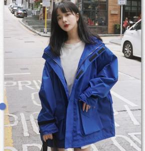 フード付き ロング ジャンパー やわらか ゆったり 冬 秋 大人可愛い シンプル きれいめ カジュアル 流行 可愛い レディース 長袖 ウィンドブレーカー アウター 長袖 超目玉 Razberi Net