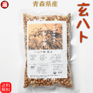 ハトムギ 玄麦 玄ハト 送料無料 はとむぎ 青森県産 200g×4 はと麦 ハトムギ 玄ハトはとむぎ 雑穀米 健康食品 