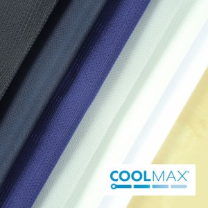 クールマックス Coolmax 冷却メッシュ 生地 150cm幅 【1Ｍ】DRY＆COOL ドライ 吸水速乾